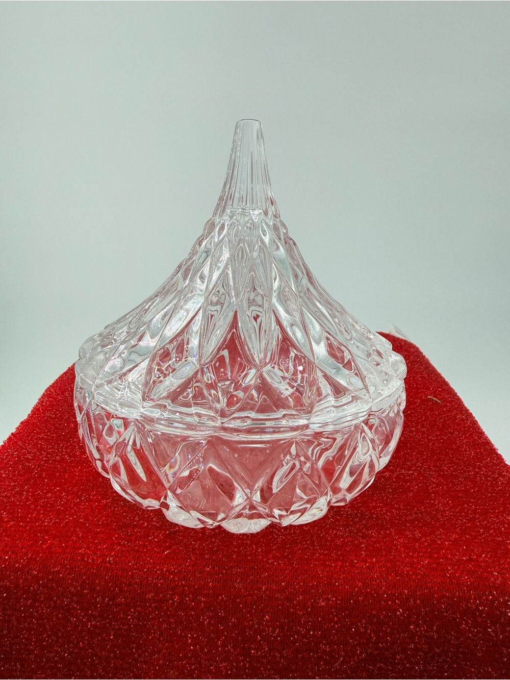 Godinger Clear Crystal Covered Candy Dish